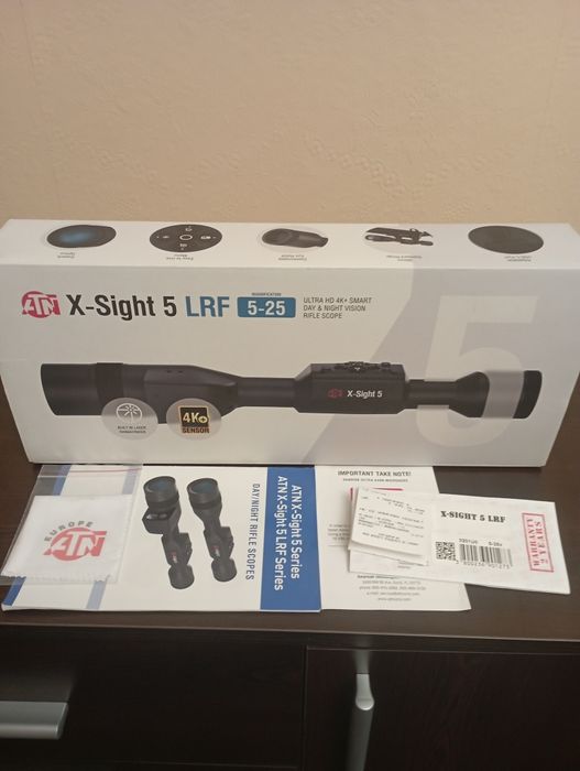 ATN X-sight 5 LRF 5-25