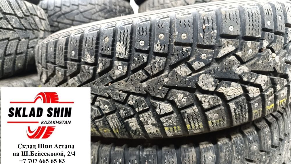 Зимние шины (липучки, шипы) б/у 215/60/17 Европа / Япония