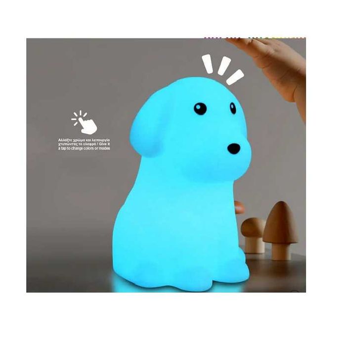 Декоративна детска нощна лампа Mercado Trade, LED, Два модела