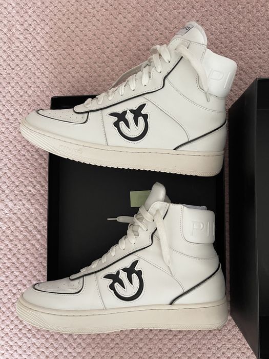 Adidasi Pinko din piele