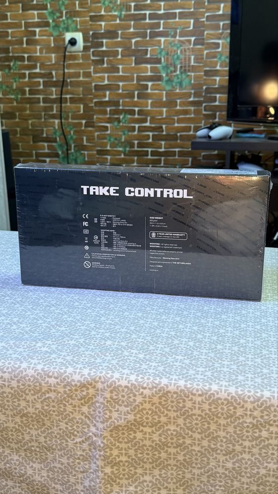 Wooting he60 keyboard, mechanical gaming keyboard. Игровая клавиатура