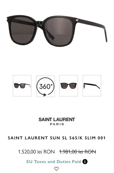 Ochelari de soare Bottega- YSL și Chloe