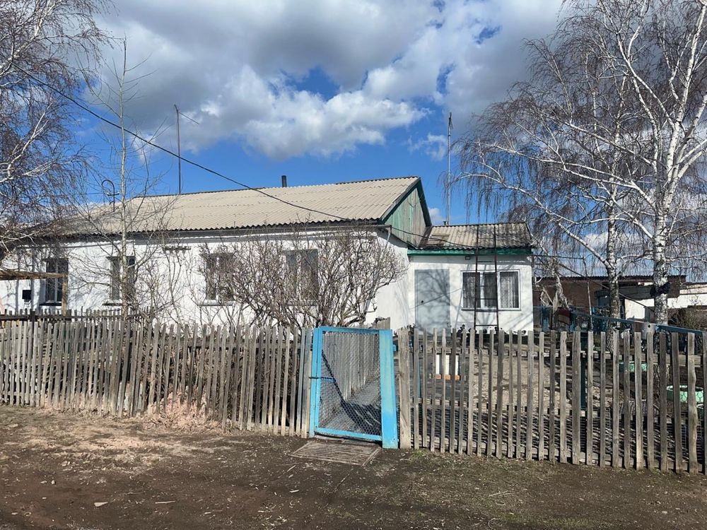 Продается 3-х комнатный дом в селе Тузды( рядом с п. им. Г. Мустафина)