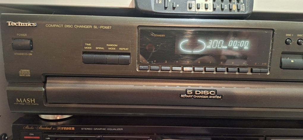 Technics sl-pd687 5cd Changer
