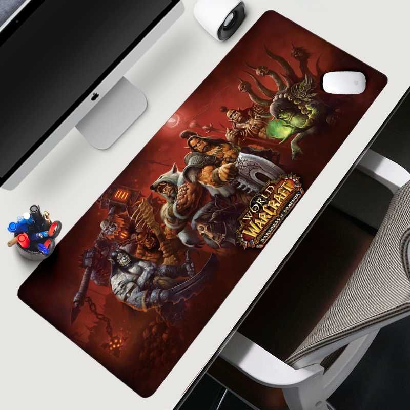 70х30cm 90x40cm World warcraft WOW Геймърски пад мишка gaming mousepad