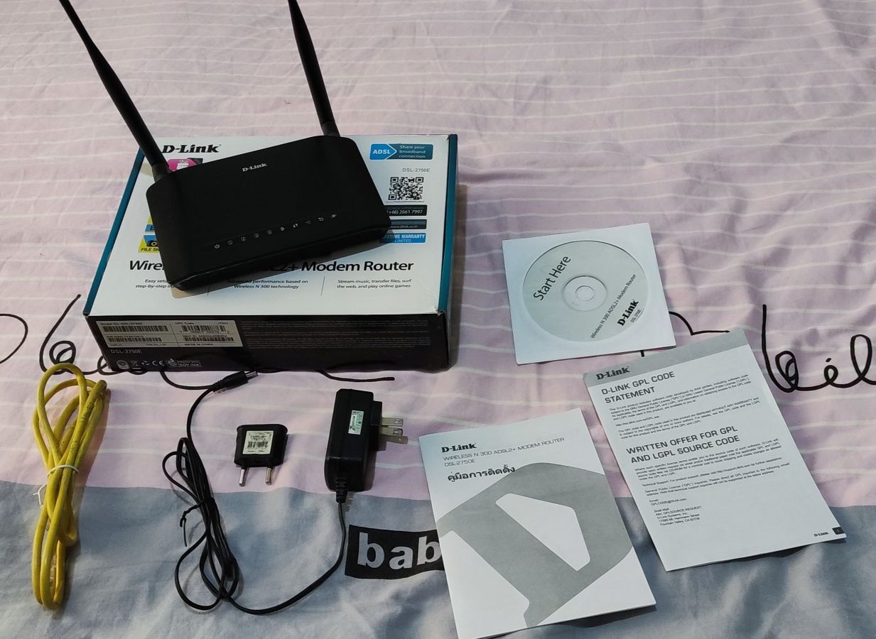 ADSL2+ modem  router DSL-2750E