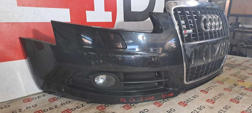 Bara fata completa cu senzori si spalatoare Audi A6 C6 S-line