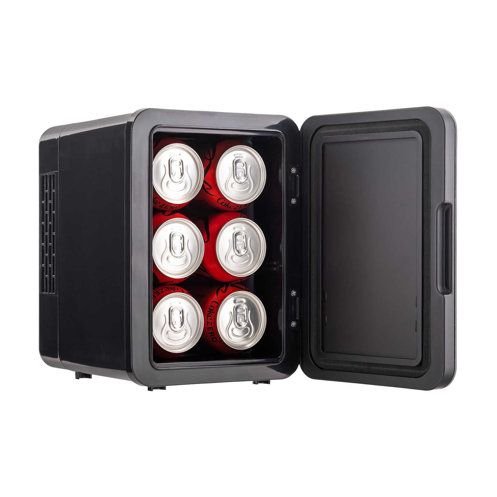 Mini frigider portabil 12V-220V, 4 litri pentru drumetii sau cosmetice