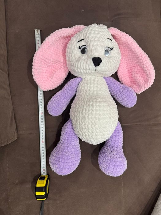 Плетена играчка заек