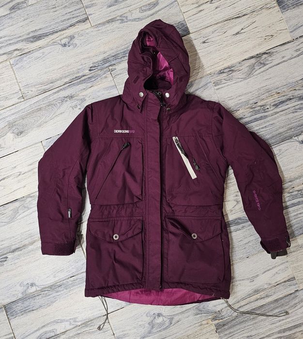 DIDRIKSONS Girls  storm sistem Parka Purple Jacket Пальто