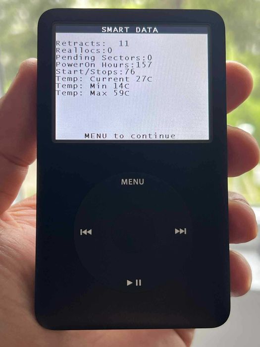 Apple Ipod Classic 160GB ca nou,HDD fara baduri(vezi foto) baterie ok