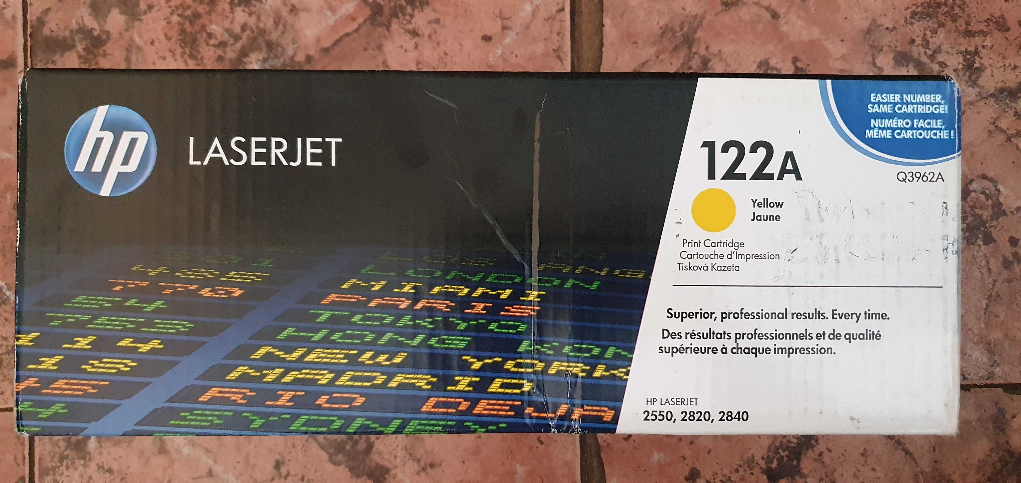Оригинална тонер касета HP LaserJet HP 122A , Yellow (4K)