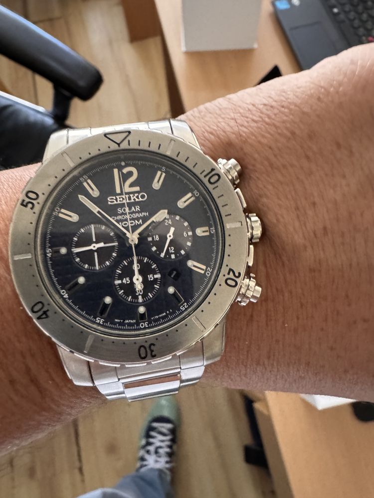 Seiko Solar Chronograph SSC221P1