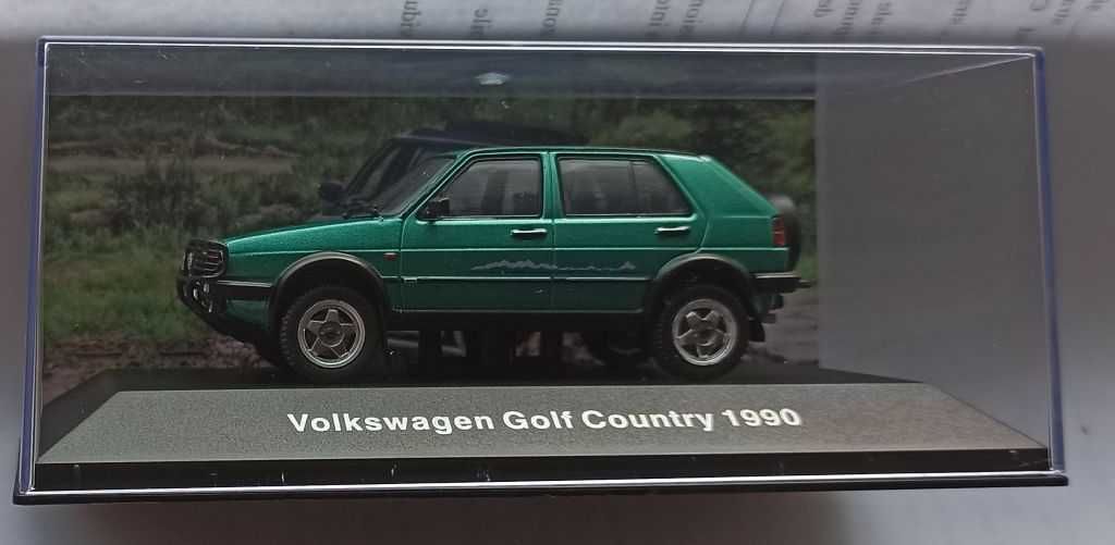 Macheta VW Golf Country 1990 verde - IXO/Altaya 1/43 Volkswagen