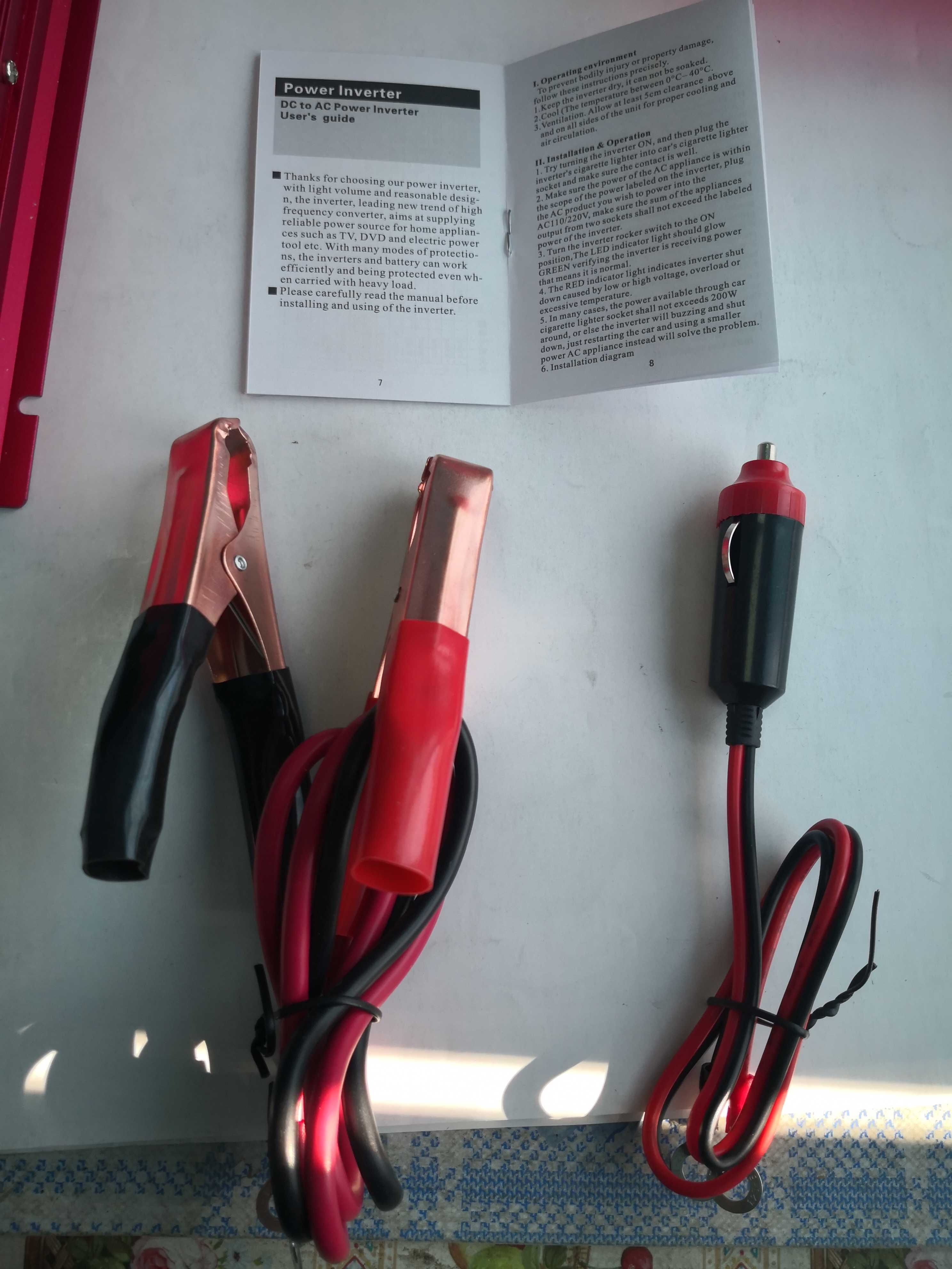Invertor tensiune 12 V 1500 W