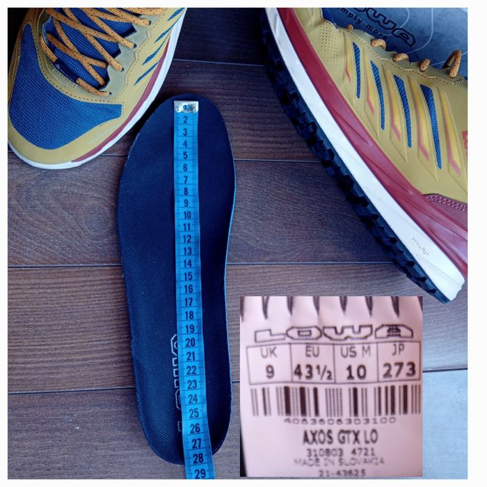 Lowa Axos gtx lo 43 1/2