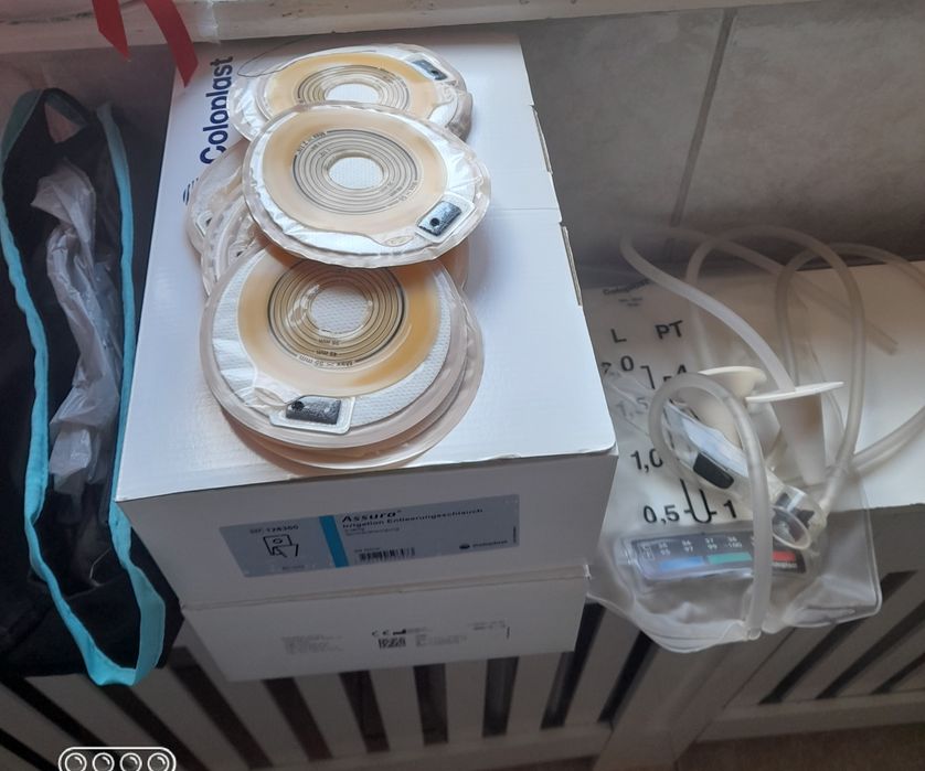 Vând irigator pentru cei cu stoma.