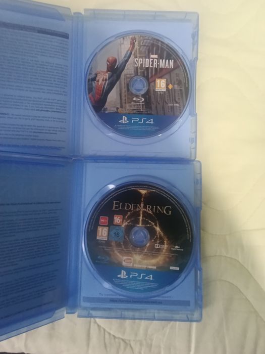 5 игри. 4 за PS4 и една за PS5