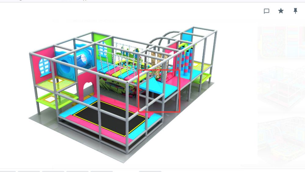 НОВ!!! Детски атракцион за открито и закрито