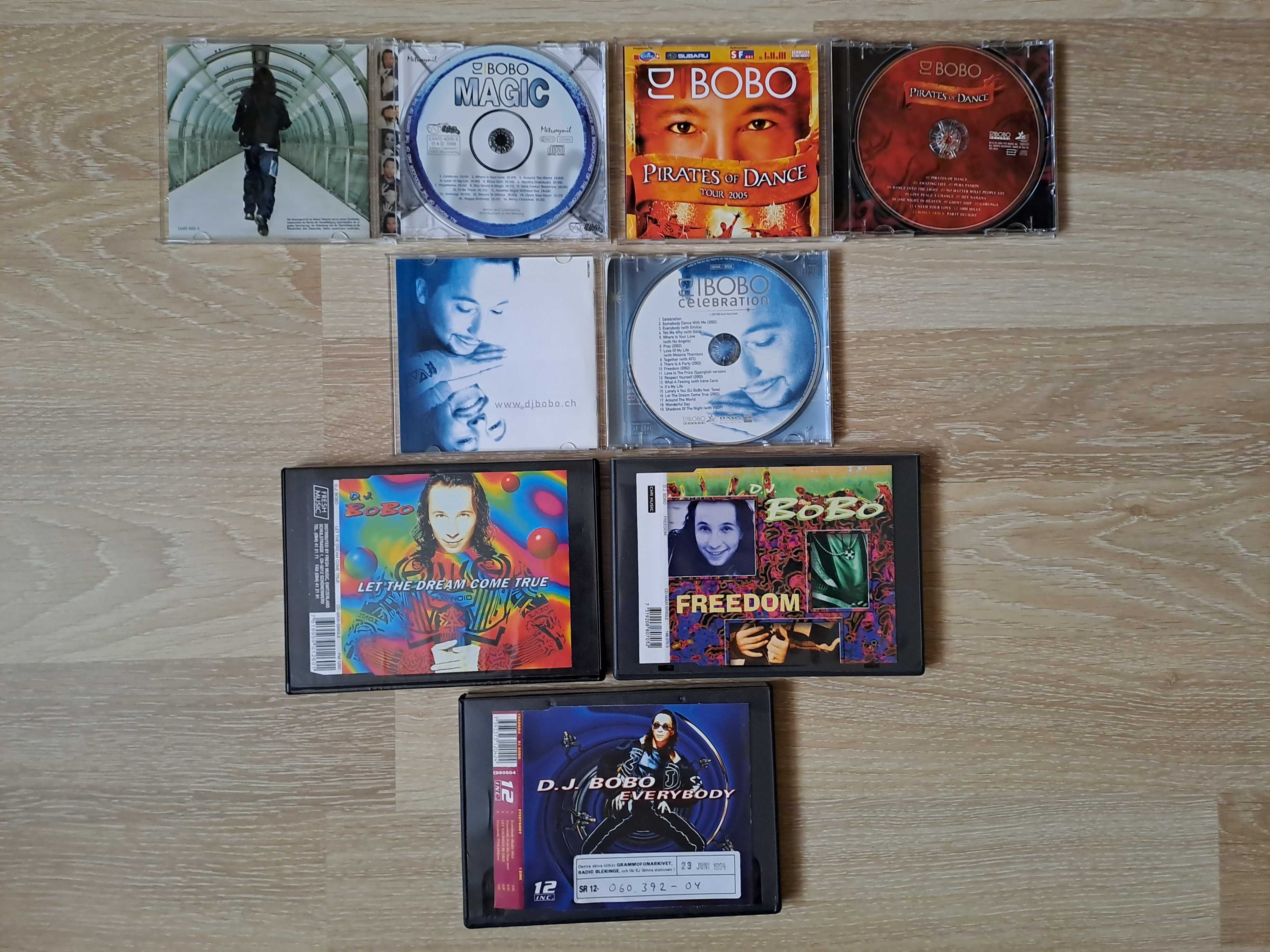 Colectie DJ Bobo - 6 CD originale Albume + CD Maxi (Eurodance)