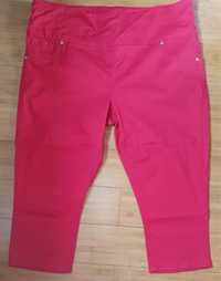 Pantaloni dama rosii trei sferturi AVON bumbac masura 52/54 noi