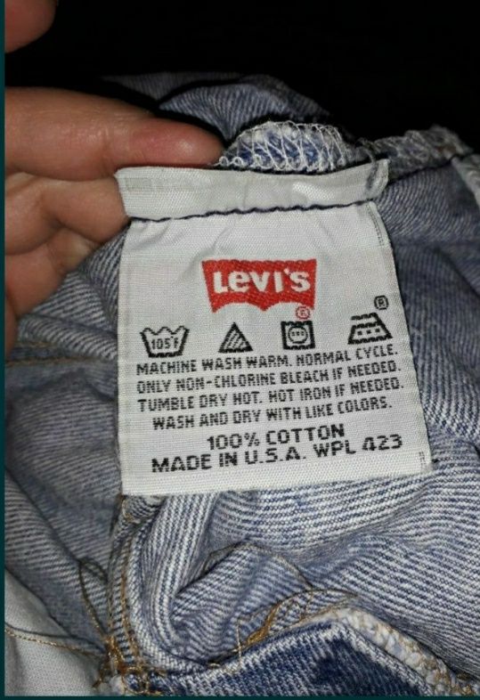 Мужские фирменные джинсы Levi's (США)