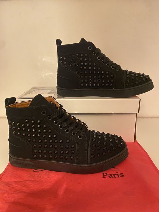 Adidasi Christian Louboutin High Lobotin Lubutin Lobotani