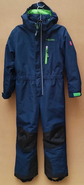 Trollkids Isfjord kids snowsuit зимен костюм/космонавт за дете 128 см.