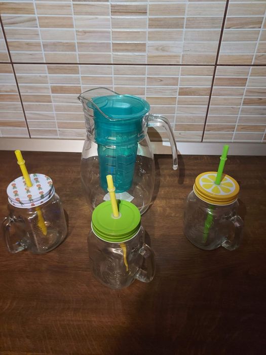 Set limonada (carafa +3 recipiente)