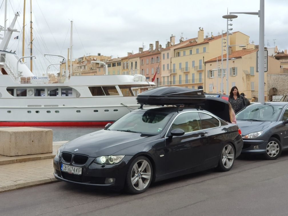 Thule Roof Box под наем Без Греди / автобокс ски багажник авто бокс