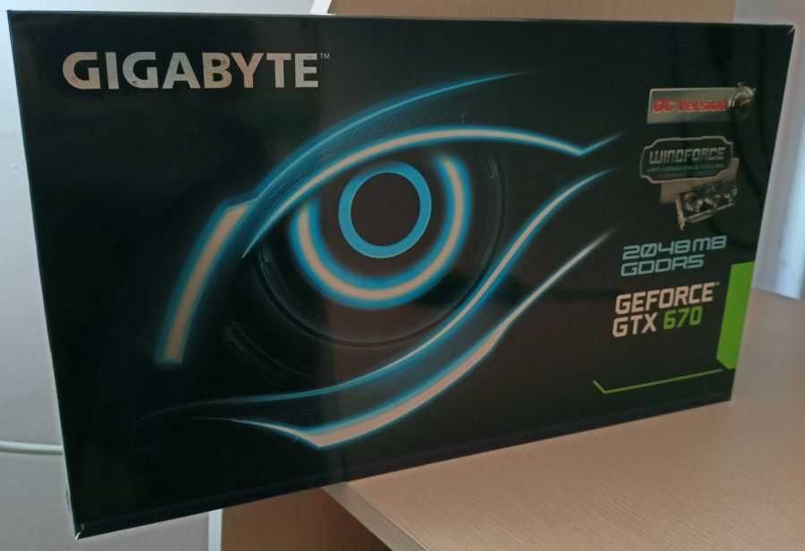 Видеокарта Gigabyte GeForce GTX 670 (GV-N670OC-2GD), 2GB GDDR5, 256bit