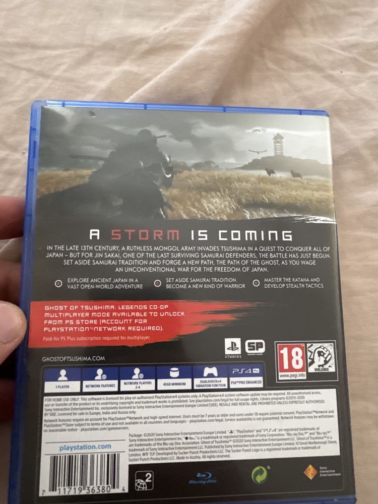 Игра за PS4 Ghost of Tsushima