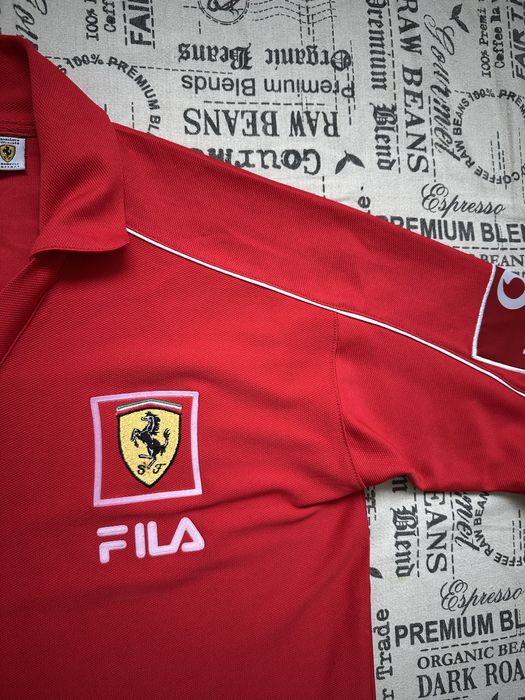 FILA F1 Scuderia Ferrari Racing team Vintage original тениска.S