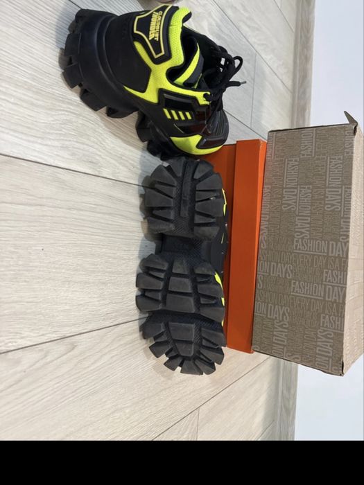 Prada Cloudbust Thunder trainers.