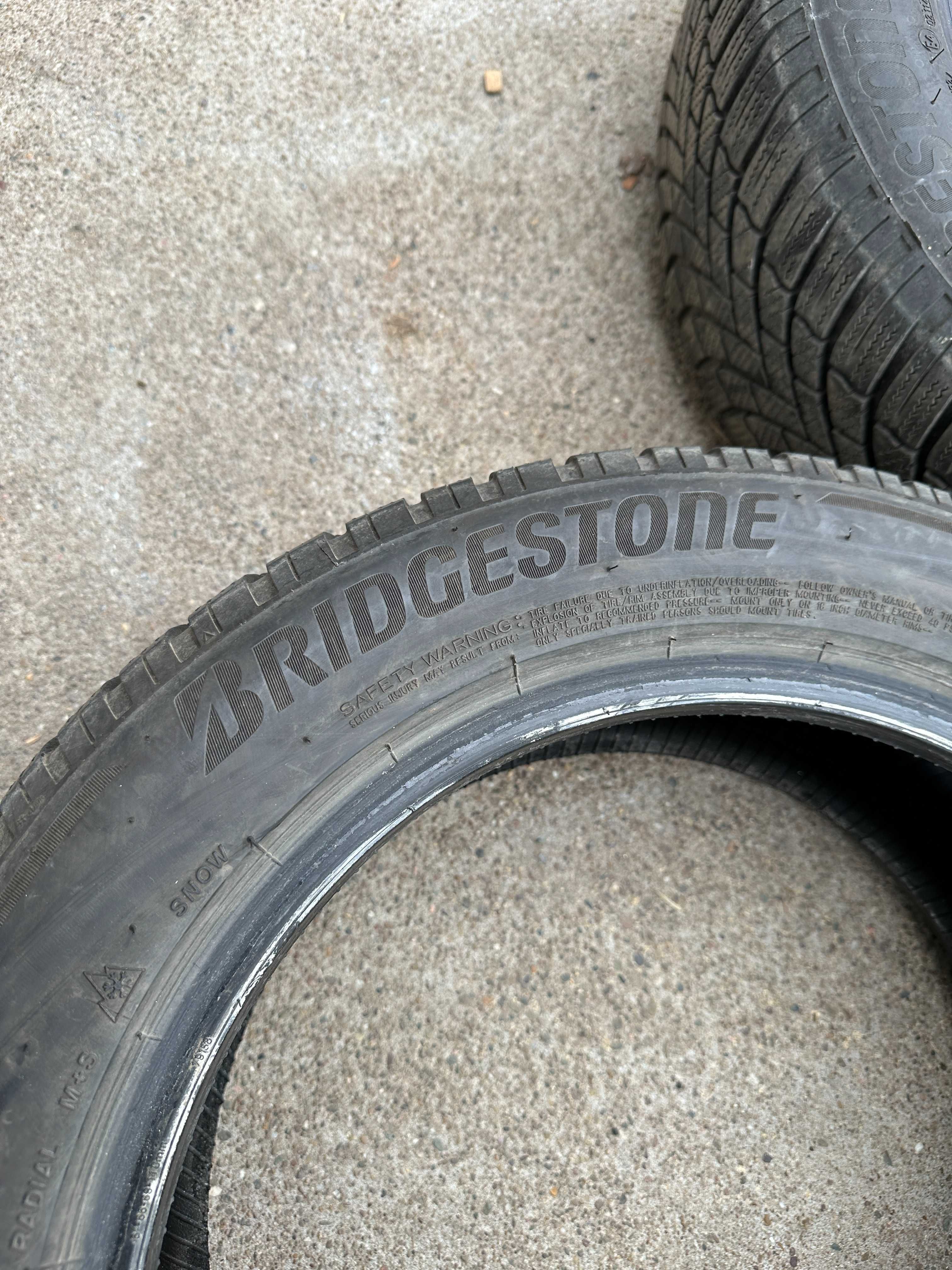 2бр. зимни гуми 205/55/16 Bridgestone - DOT 4820