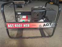 Generator AGT 4501 HSB cu motor Honda GX270 – 4.5 kVA, Monofazat, 230V