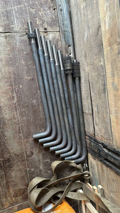 Фундаментные анкерные болты.Закладные детали. Под заказ от М12 до М140