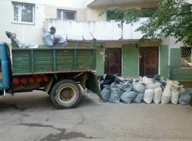 Вынос вывоз мусора грузчики рабочие газели Газ53 демонтаж стен