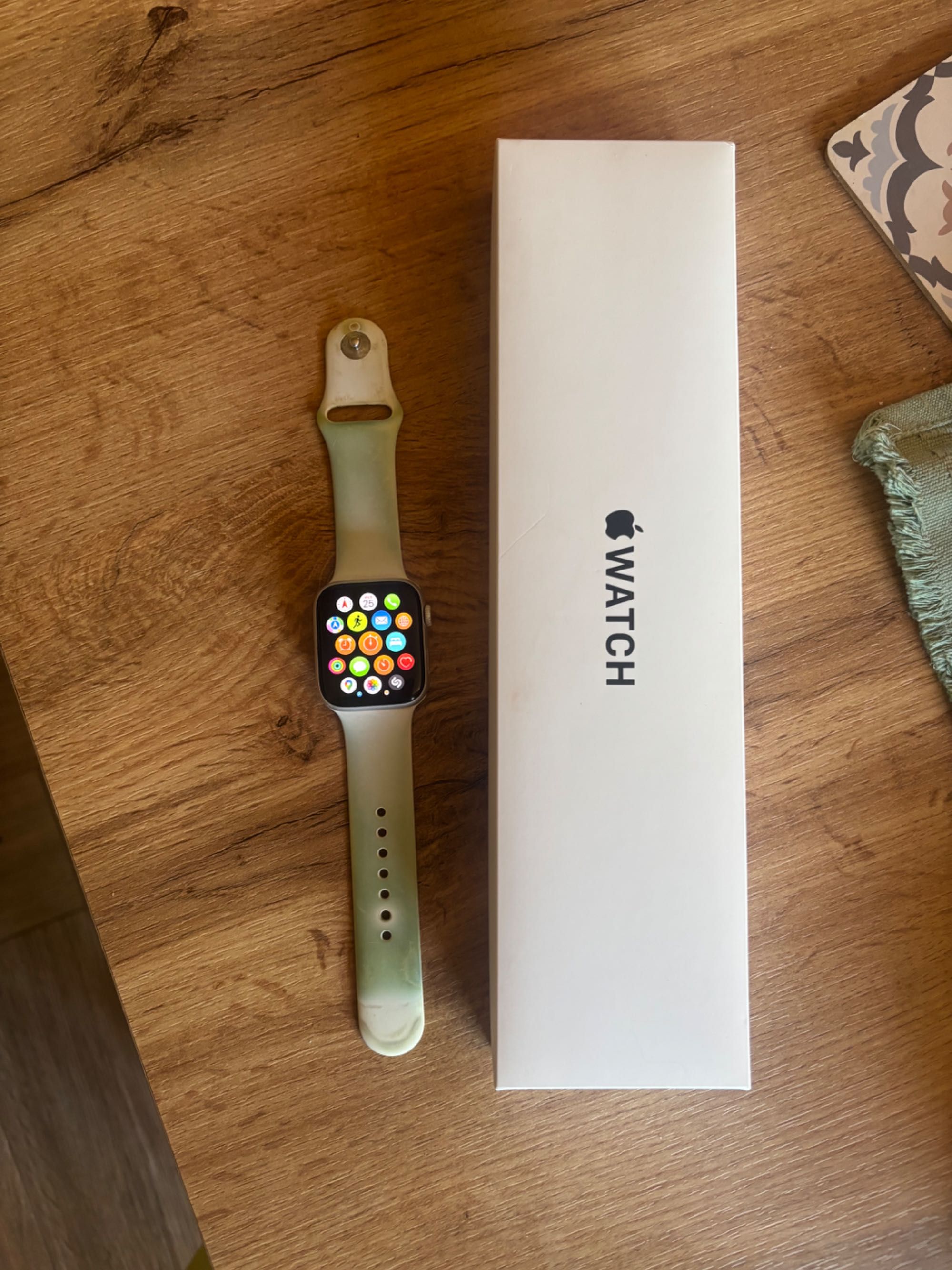 Apple Watch SE 44mm silver Aluminium
