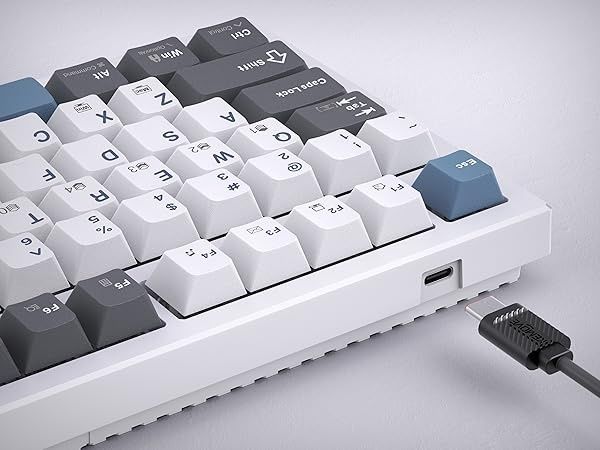 Механична гейминг клавиатура KEMOVE K98SE с ретро стил и подсветка