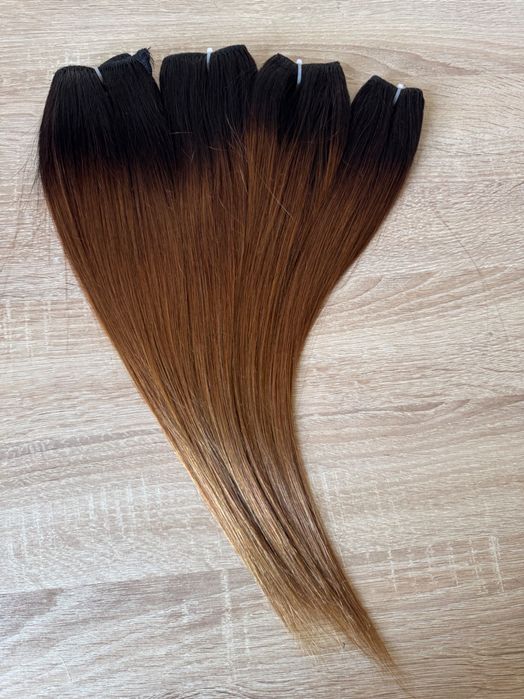 РАЗПРОДАЖБА – 100% натурална индийска коса, 40см, 137 грама