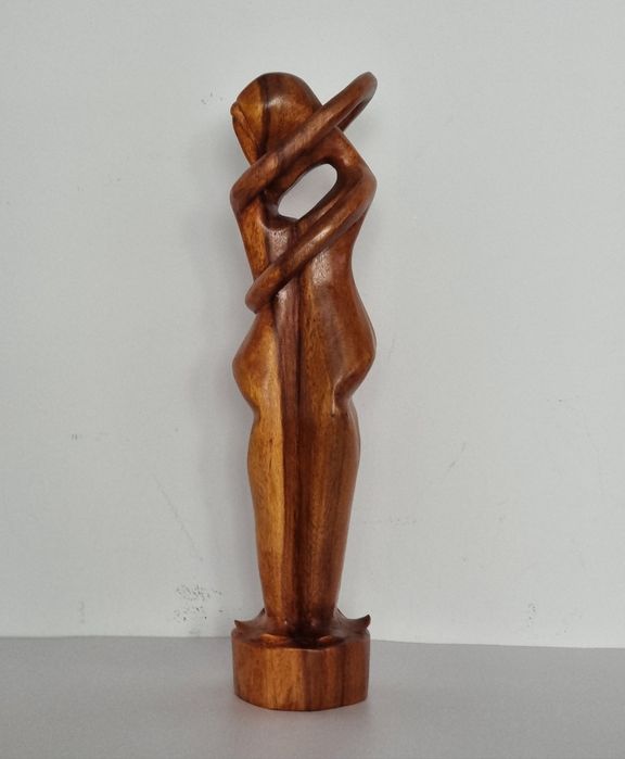 Sculptură abstracta din lemn "Everlasting Love"