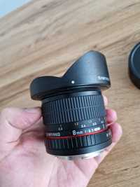 Obiectiv Samyang 8mm f/3.5 UMC Fish-Eye CS II, Canon EF