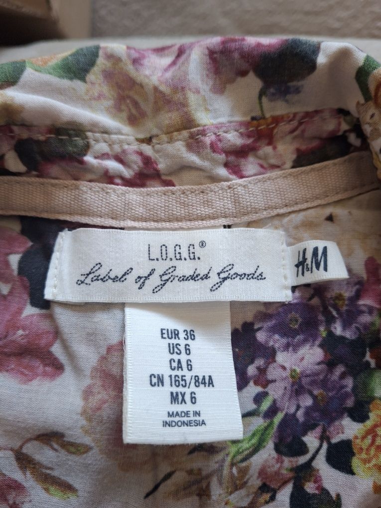 Дамска пъстра риза H&M