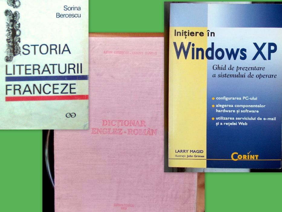 Dictionar englez-roman Initiere Windows XP Istoria lit. franceze