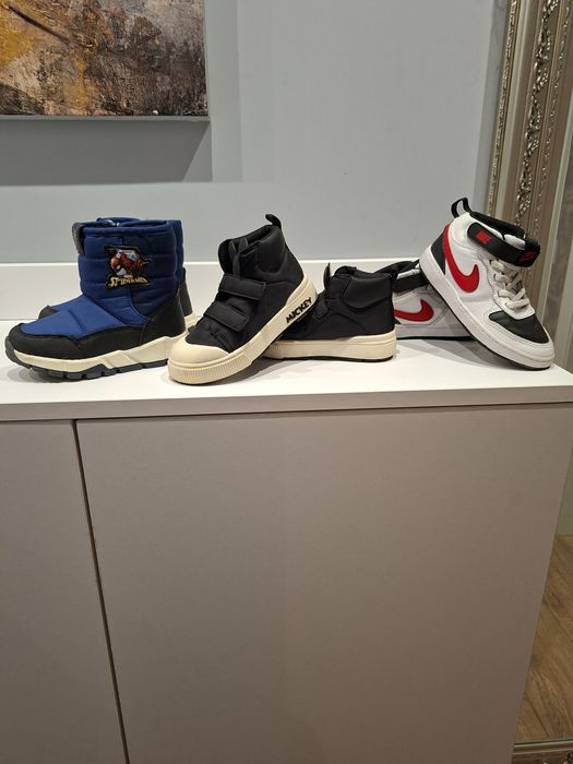 Боти Nike,Zara и спайдермен апрески