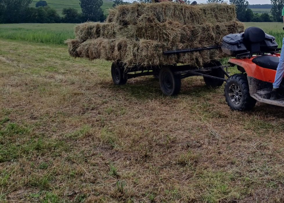 Remorca si căruță după tractor