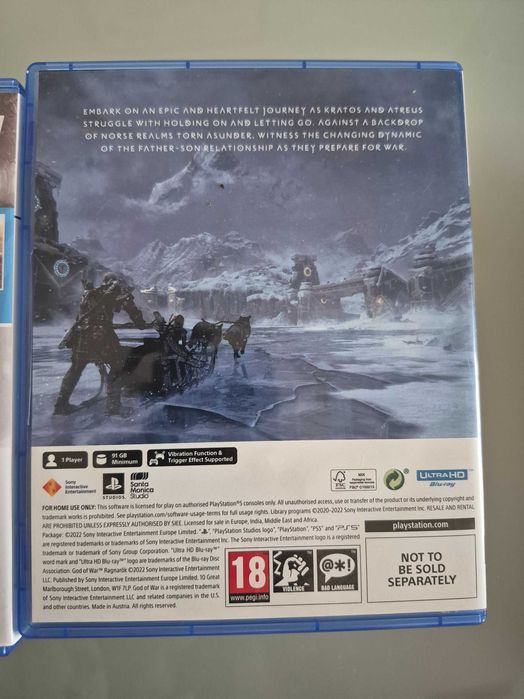 Игри за PS5: WRC 10, WRC Generations и God Of War Ragnarok.