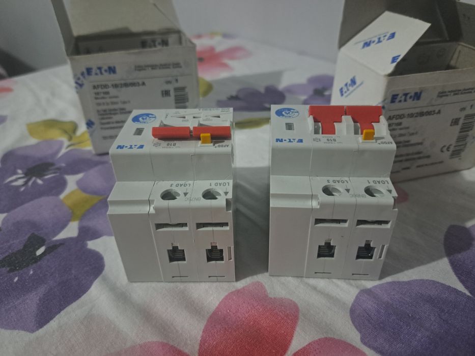 Siguranțe EATON AFDD noi 

Vând siguranțe EATON AFDD (Arc