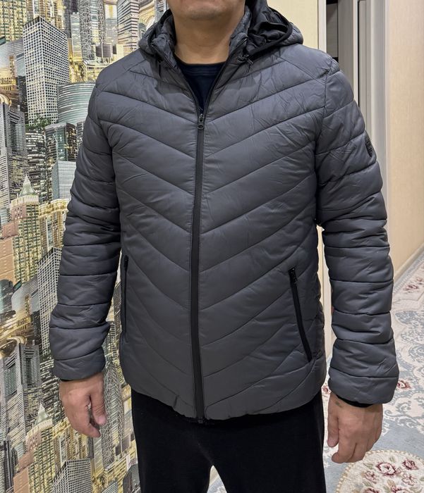 Мужская куртка серая